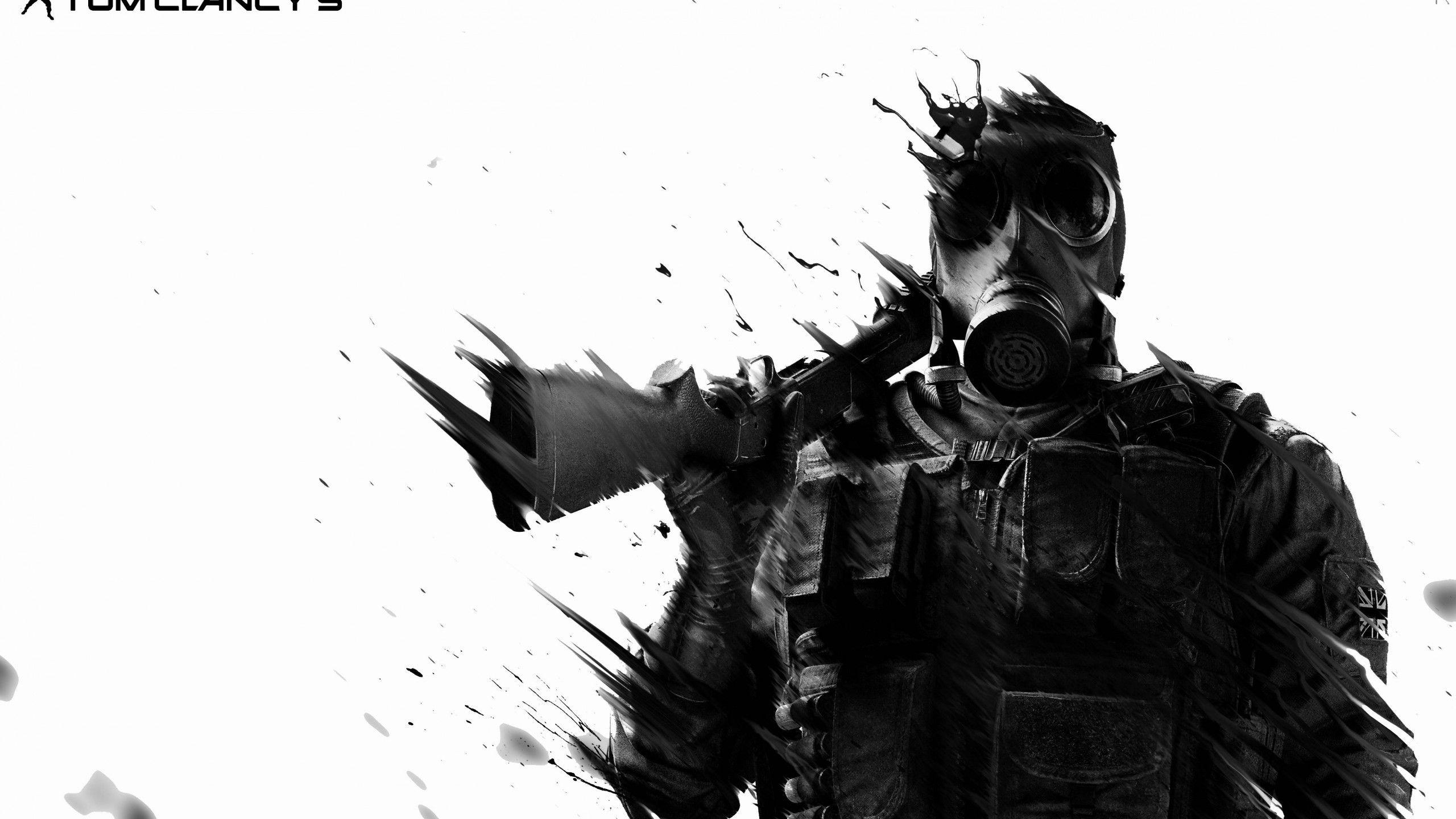 Wallpaper Rainbow Six Siege, Tom Clancy's, Soldier, 4K, Games
