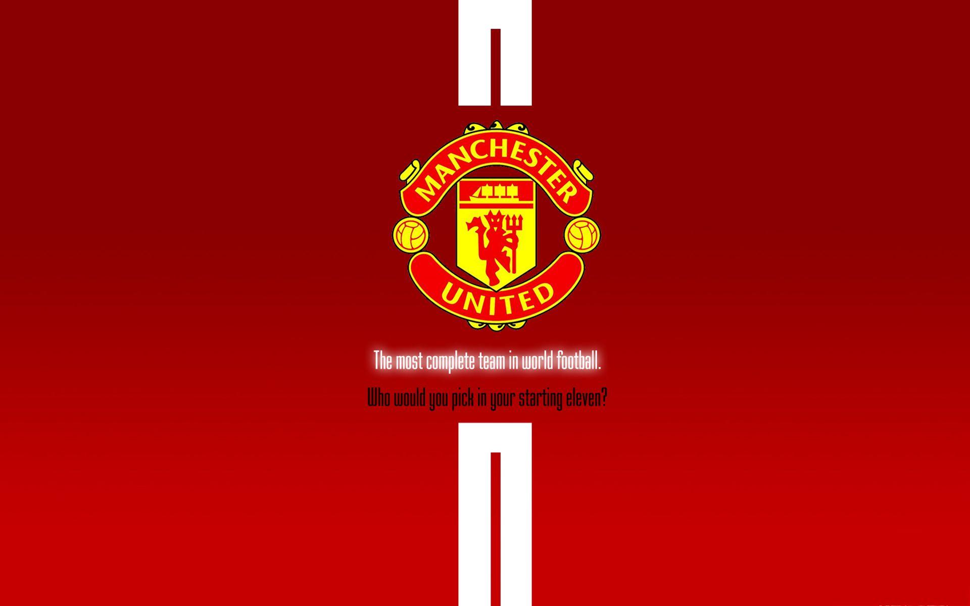 Manchester United Logo Wallpaper Download