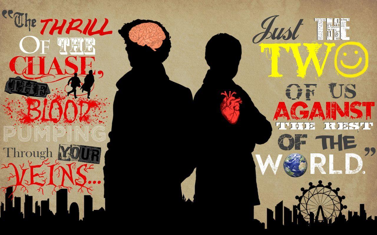 The Brain and the Heart- BBC Sherlock WALLPAPER