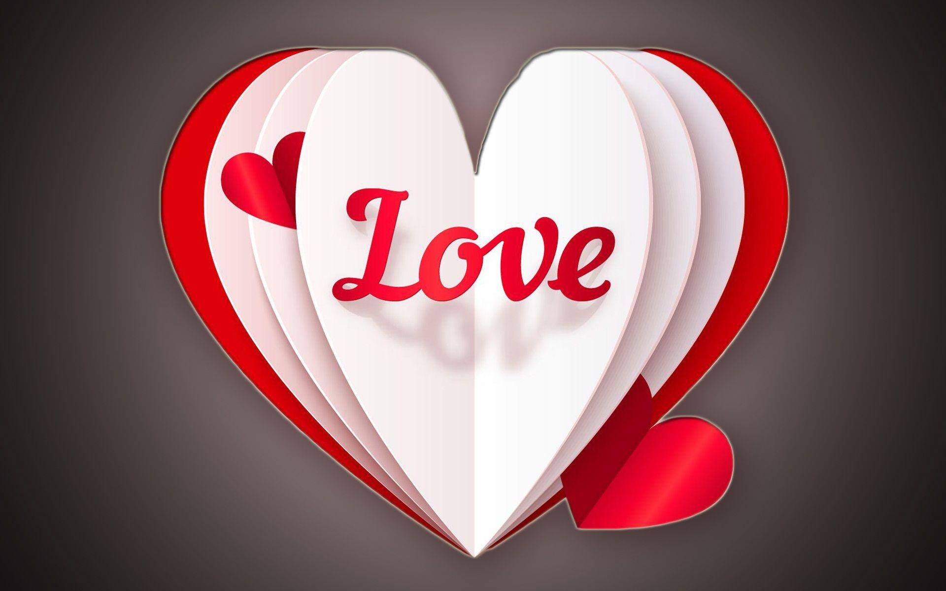 Desktop Love Heart Shape Book New Image Beautiful HD With Picture