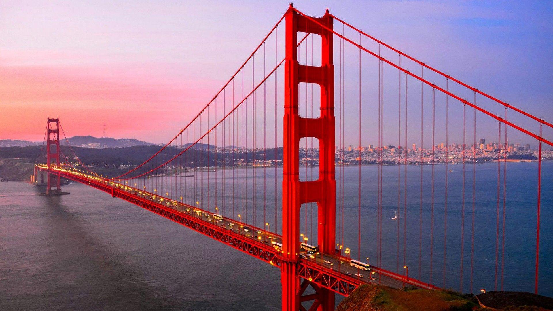 Popular Golden Gate Bridge in San Francisco California HD Desktop