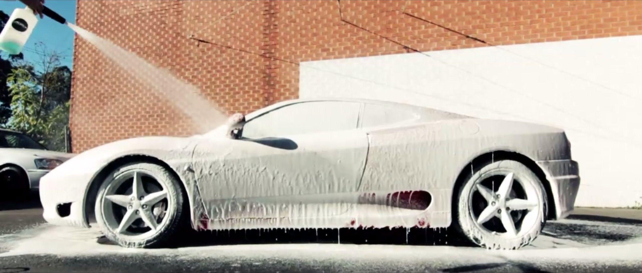 Foam Wash. The Quick Car Wash