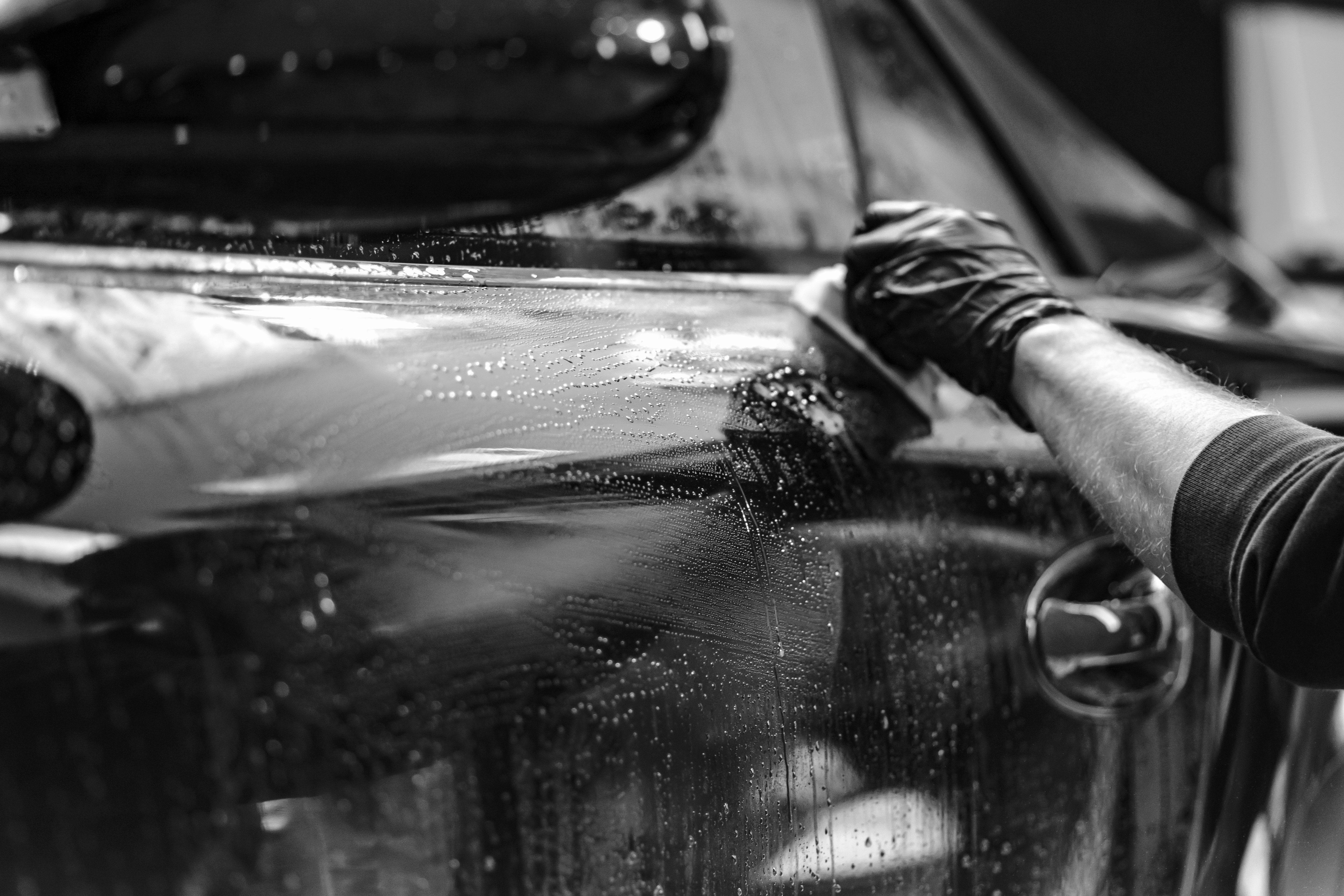 Car Wash Wallpaper Great Gray Scale Photo Pf Person Cleaning Car