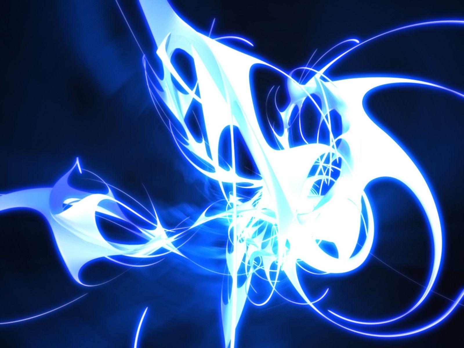 Widescreen Of Blue Star Dragon Neon Tribal Genesis Enveloping Cool
