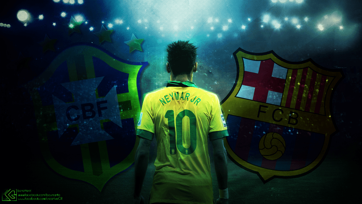 Neymar Barcelona Brasil Wallpaper