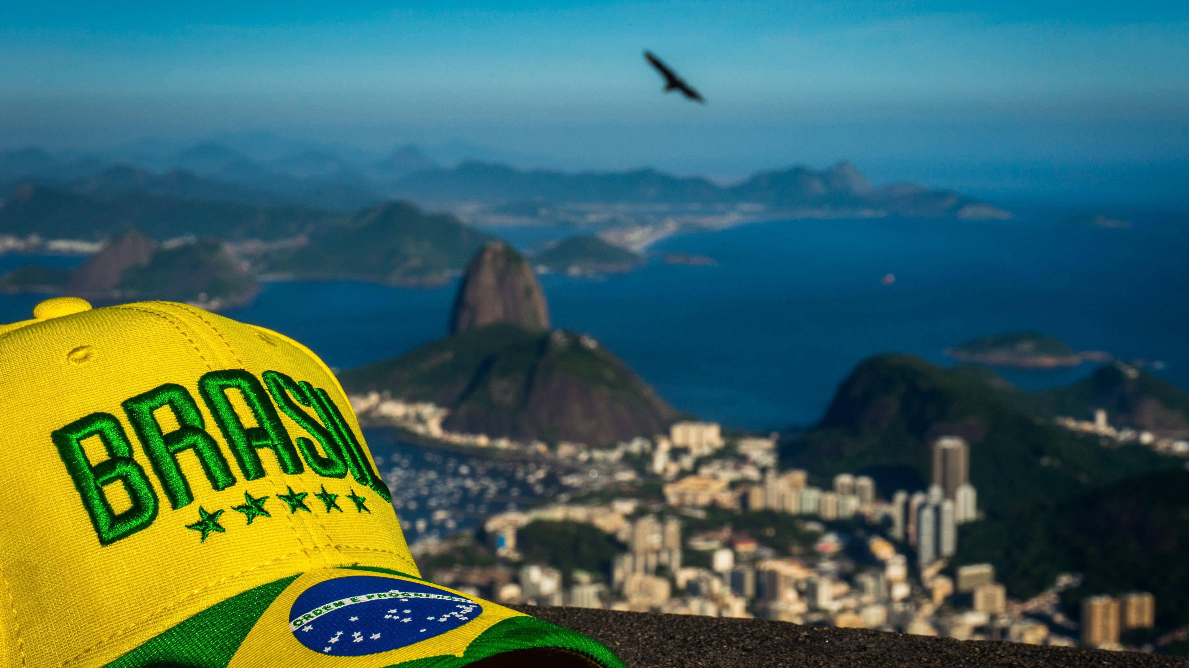 Brasil Football Tem Logo Cap HD Wallpaper HD Wallpaper