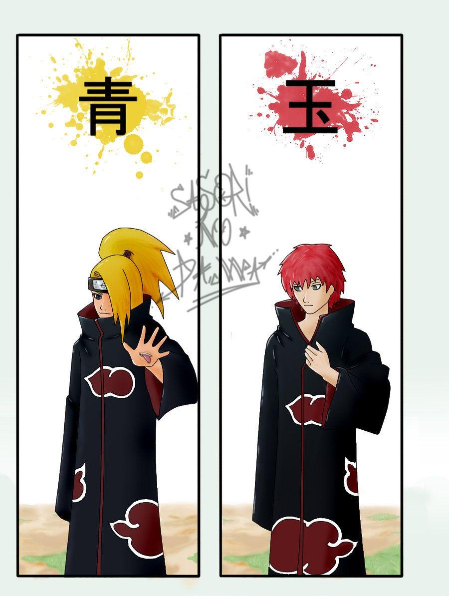 sasori deidara bookmark