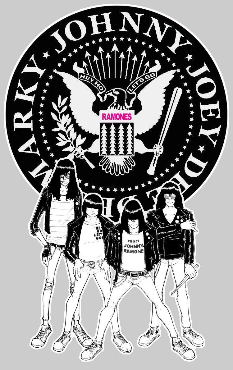 The RAMONES. Ramones, Rock n roll