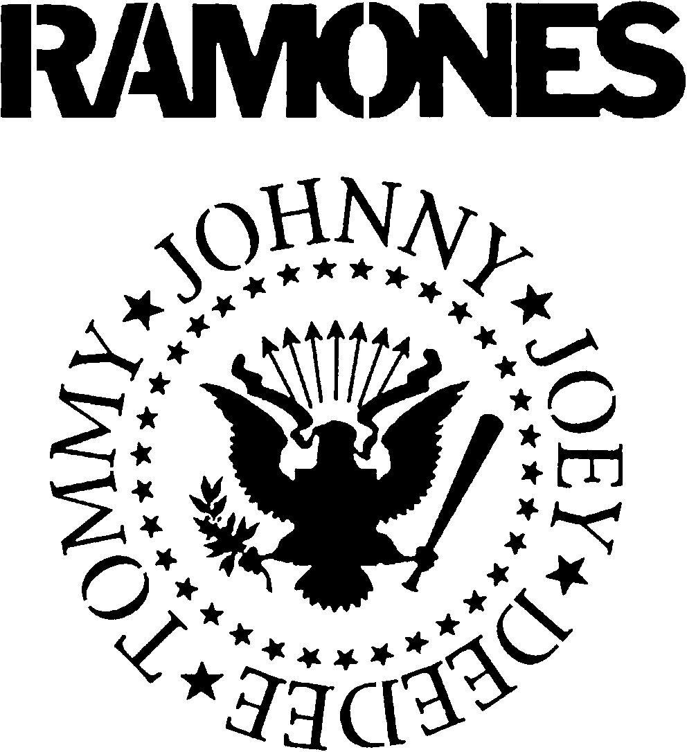 The Ramones stencil Gothik or the D Side