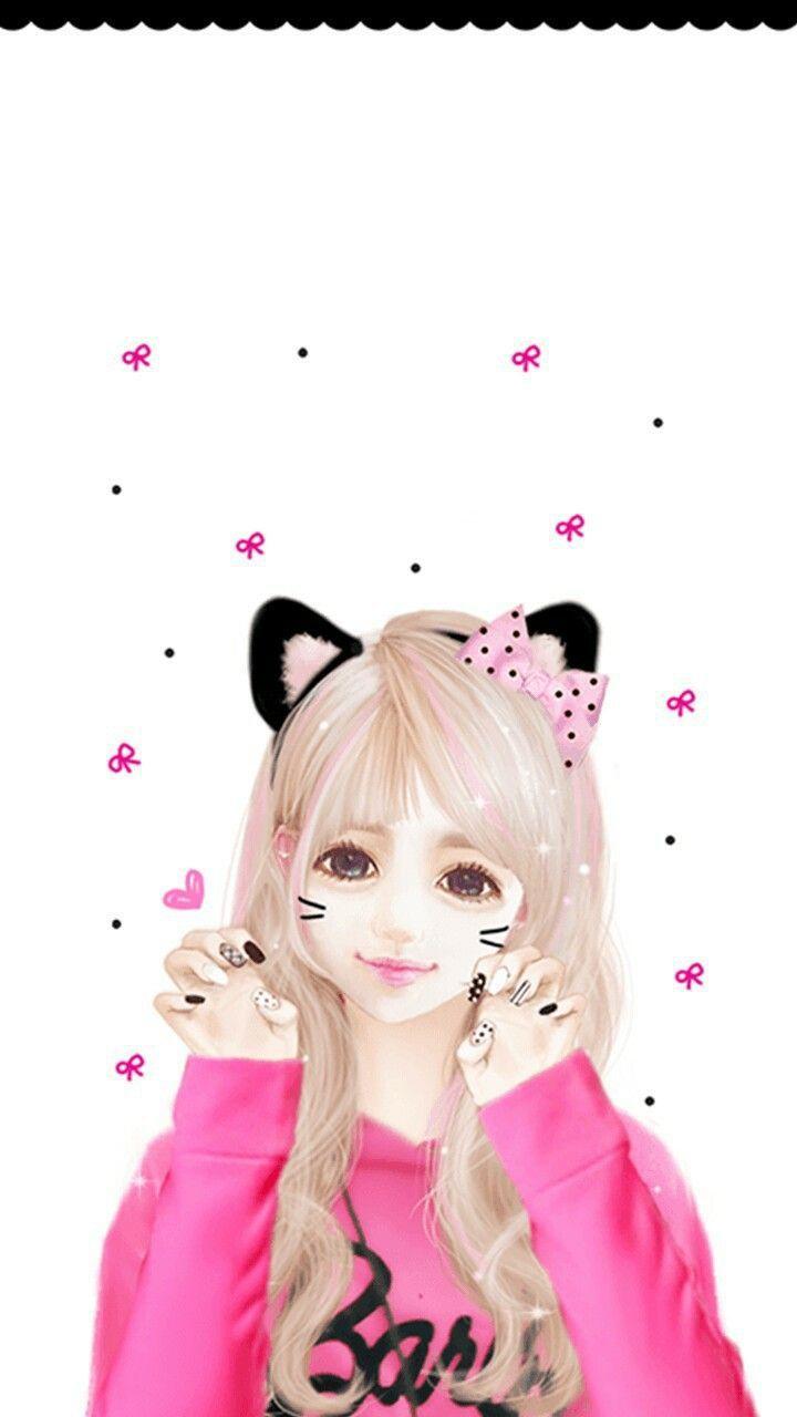 Girly Iphone Korean Doll Wallpaper - bmp-winkle