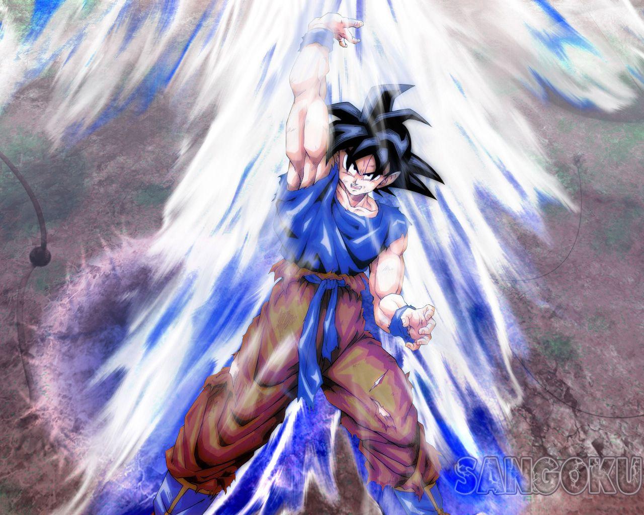 Dragon Ball Z Son Goku Image Wallpaper for Tablet
