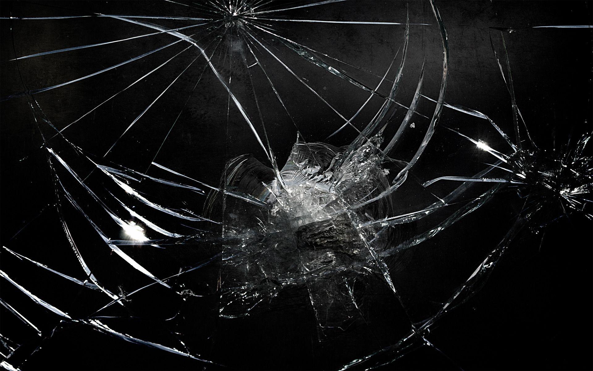 Broken Glass Wallpaper Desktop Free Download > SubWallpaper