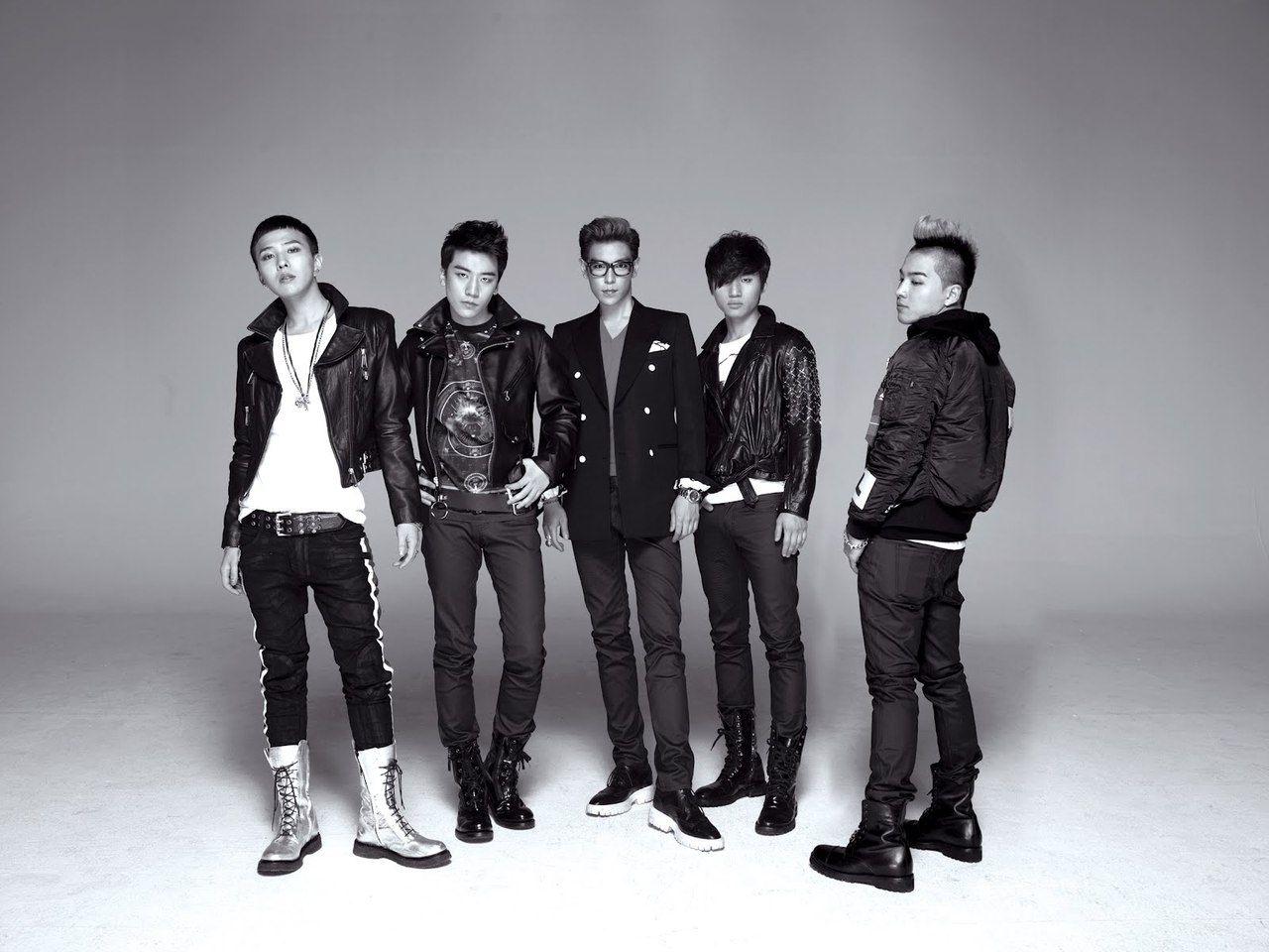 Update Wallpaper Black and Whit BIG BANG HD Wallpaper Korean Kpop