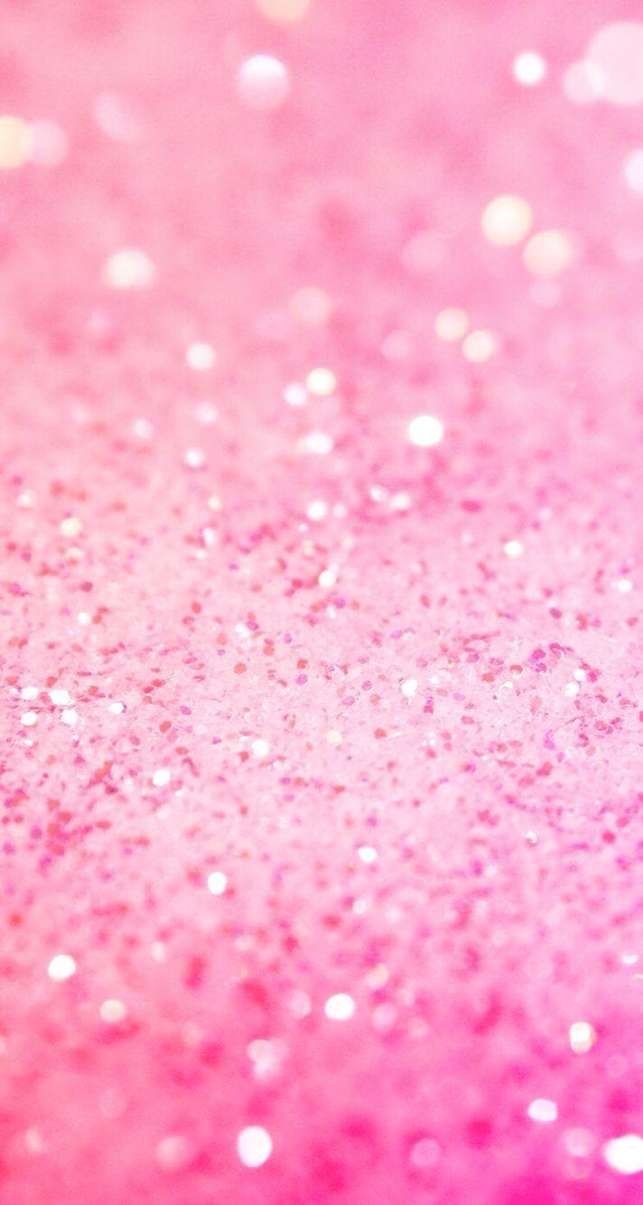 Pink Glitter Wallpaper 4K, Shimmering, Pink background