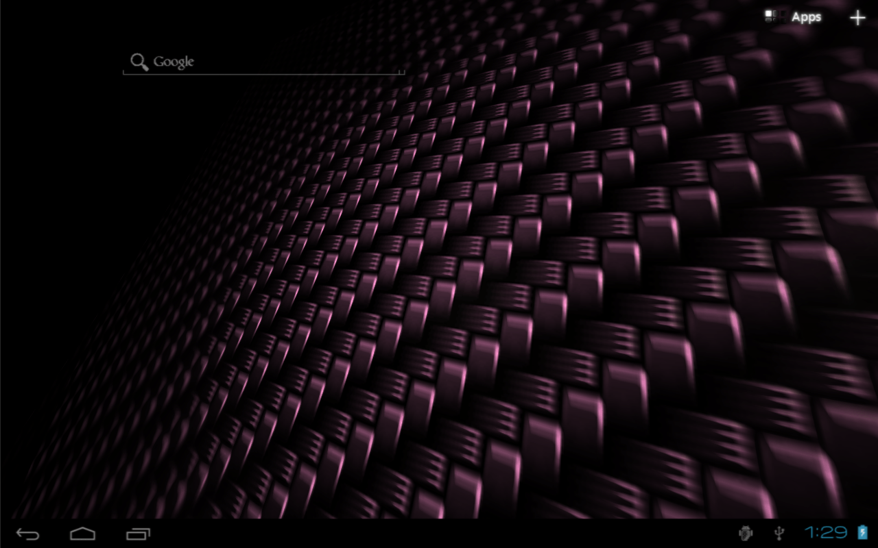 Carbon Fiber Screensaver