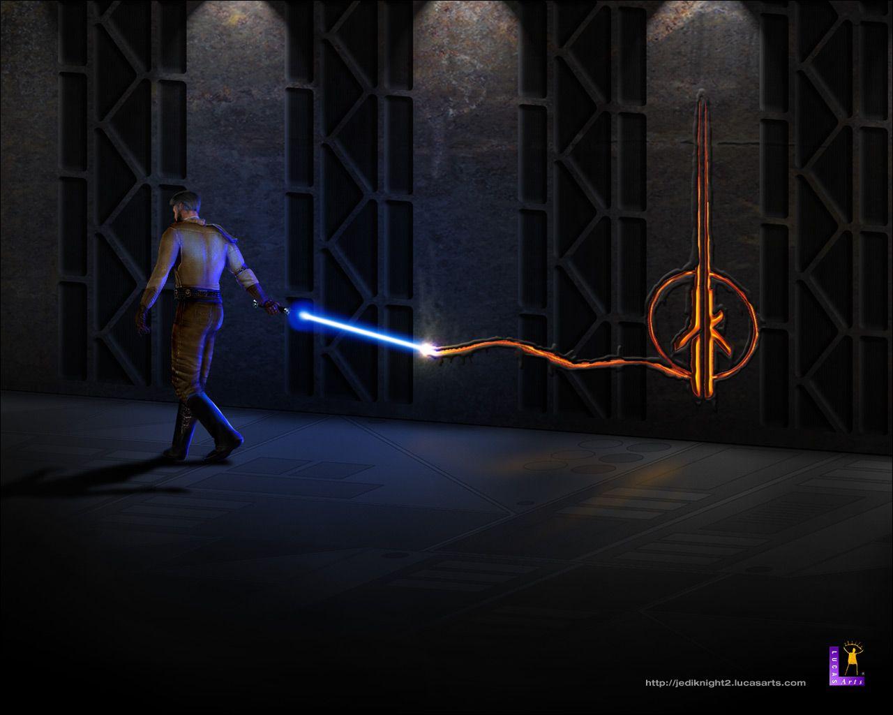 Star Wars: Jedi Knight II Outcast (2002) promotional art