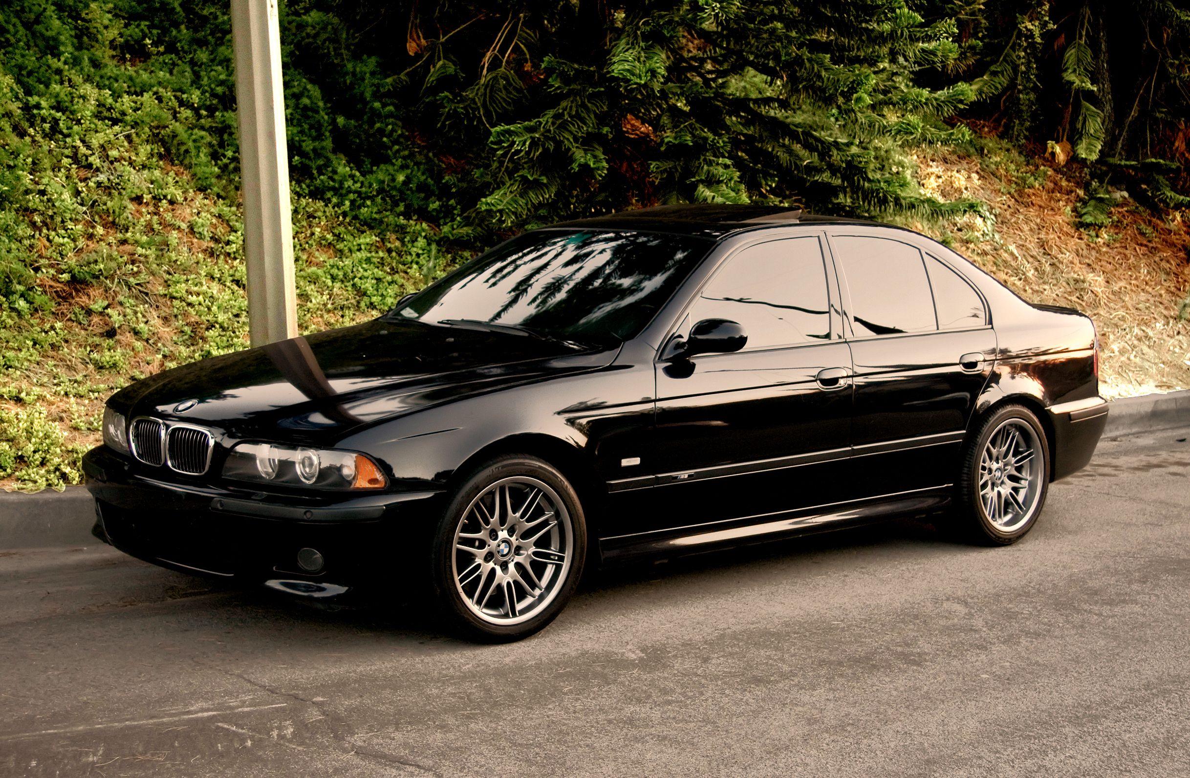 vehicles, cars, black, BMW E BMW 5 Series, black cars wallpaper