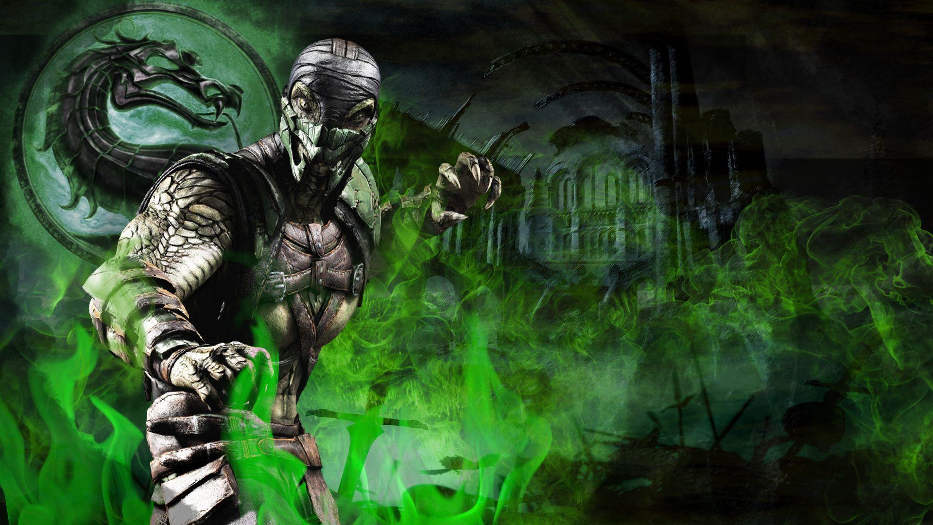 Image for Free Mortal Kombat Reptile Video Game HD Wallpaper