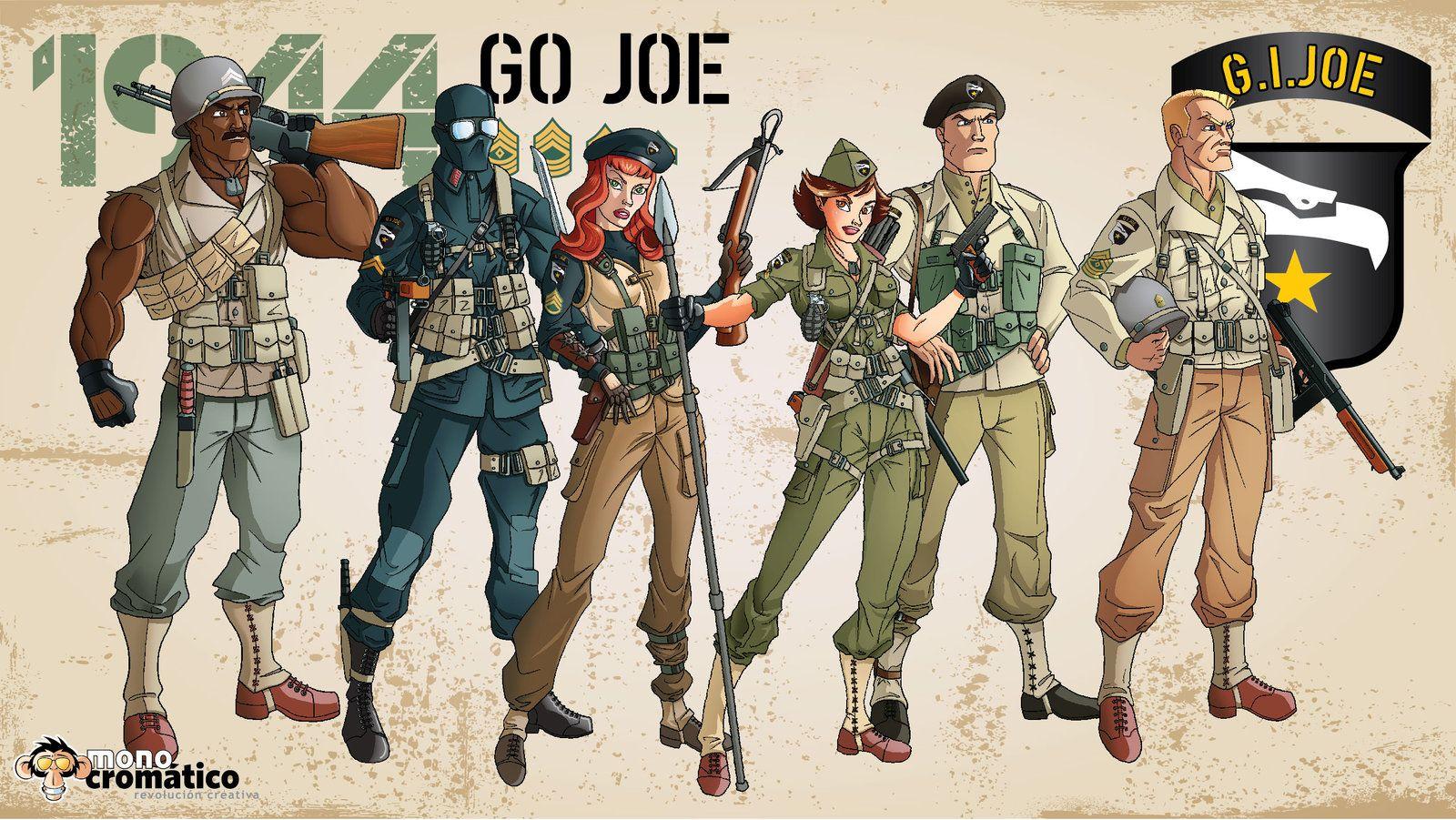 WWII G.I.Joe Walpaper By El Mono Cromatico