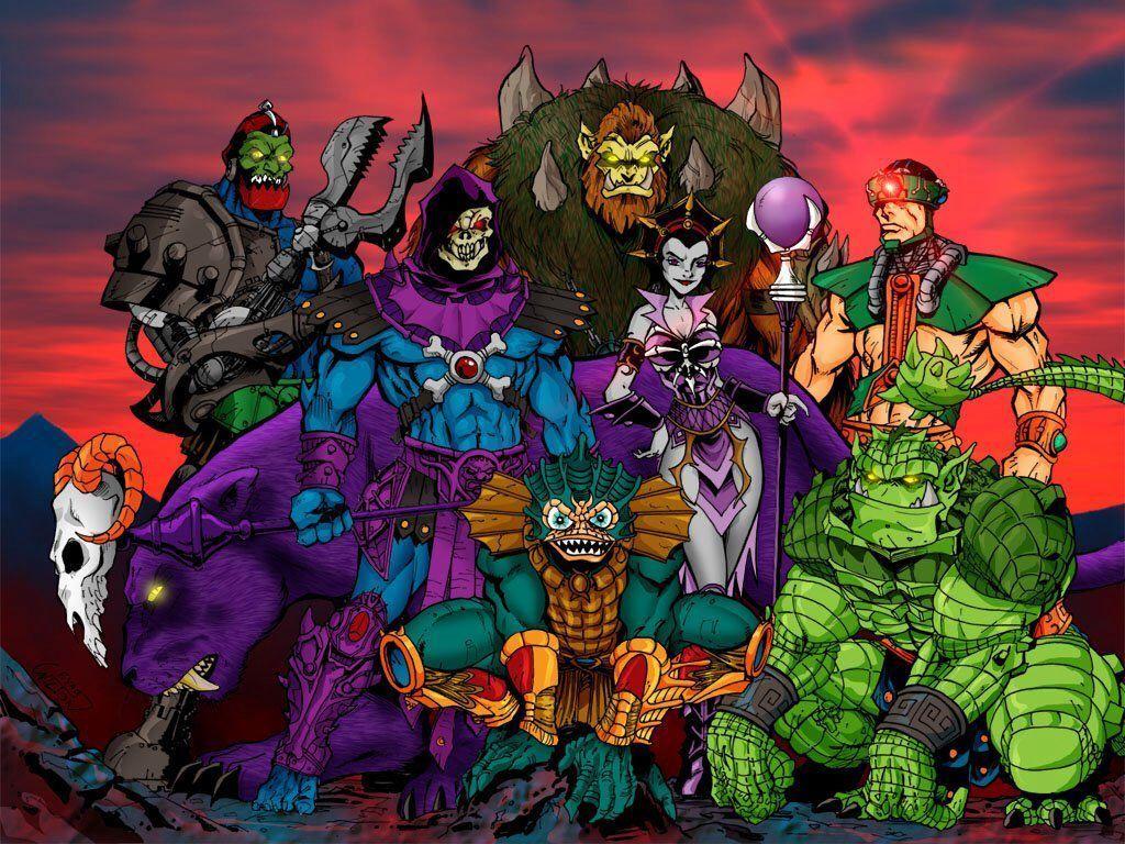 Skeletor And His Crew. Thundercats, He Man, GI Joe, Transformers