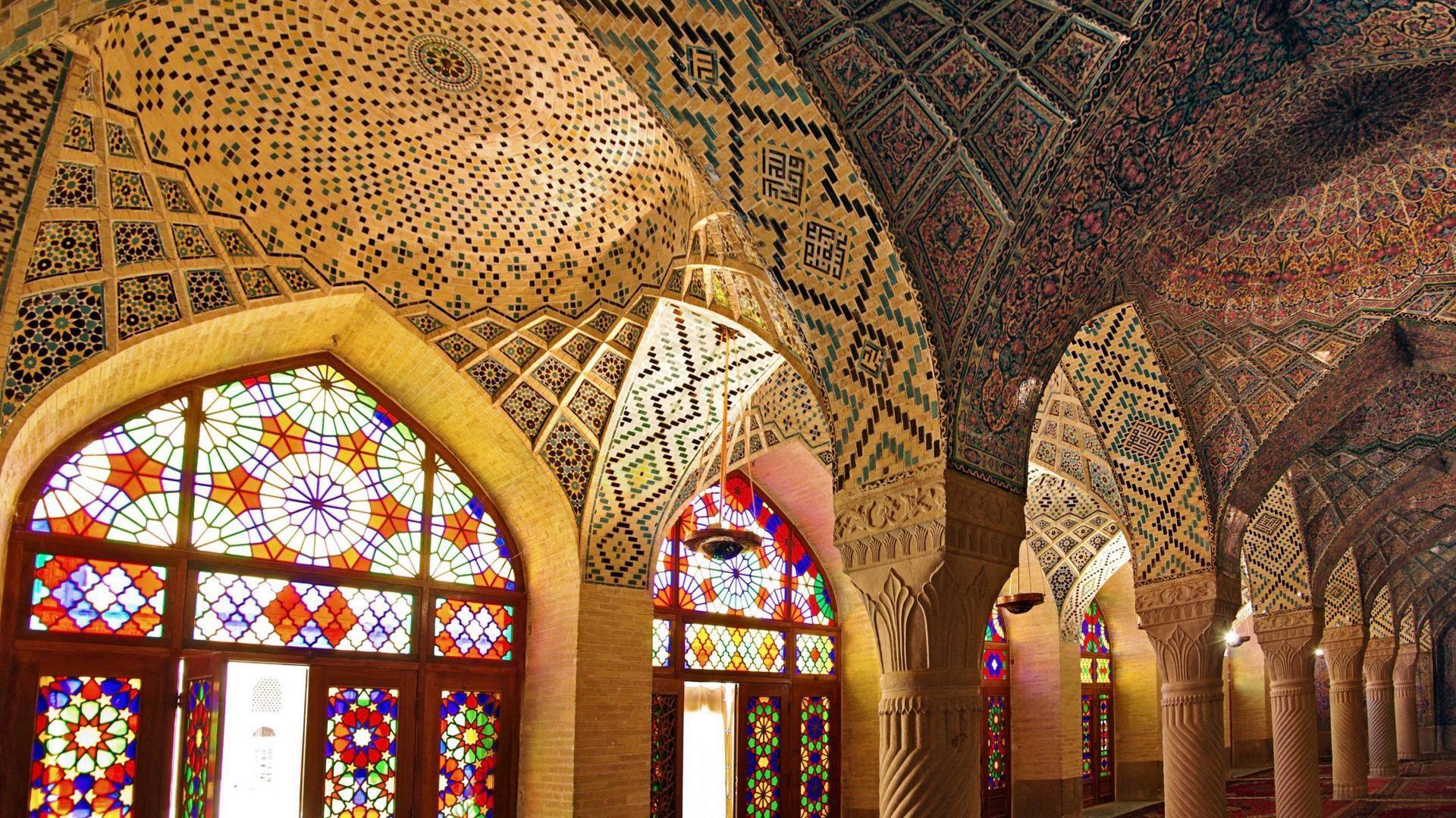 Nasir Ol Molk Mosque, Iran Wallpaper. Wallpaper Studio 10
