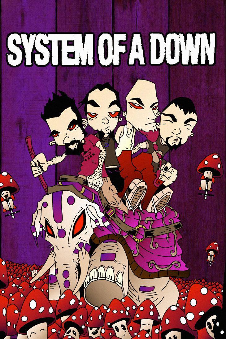 System Of a Down HD mushrooms