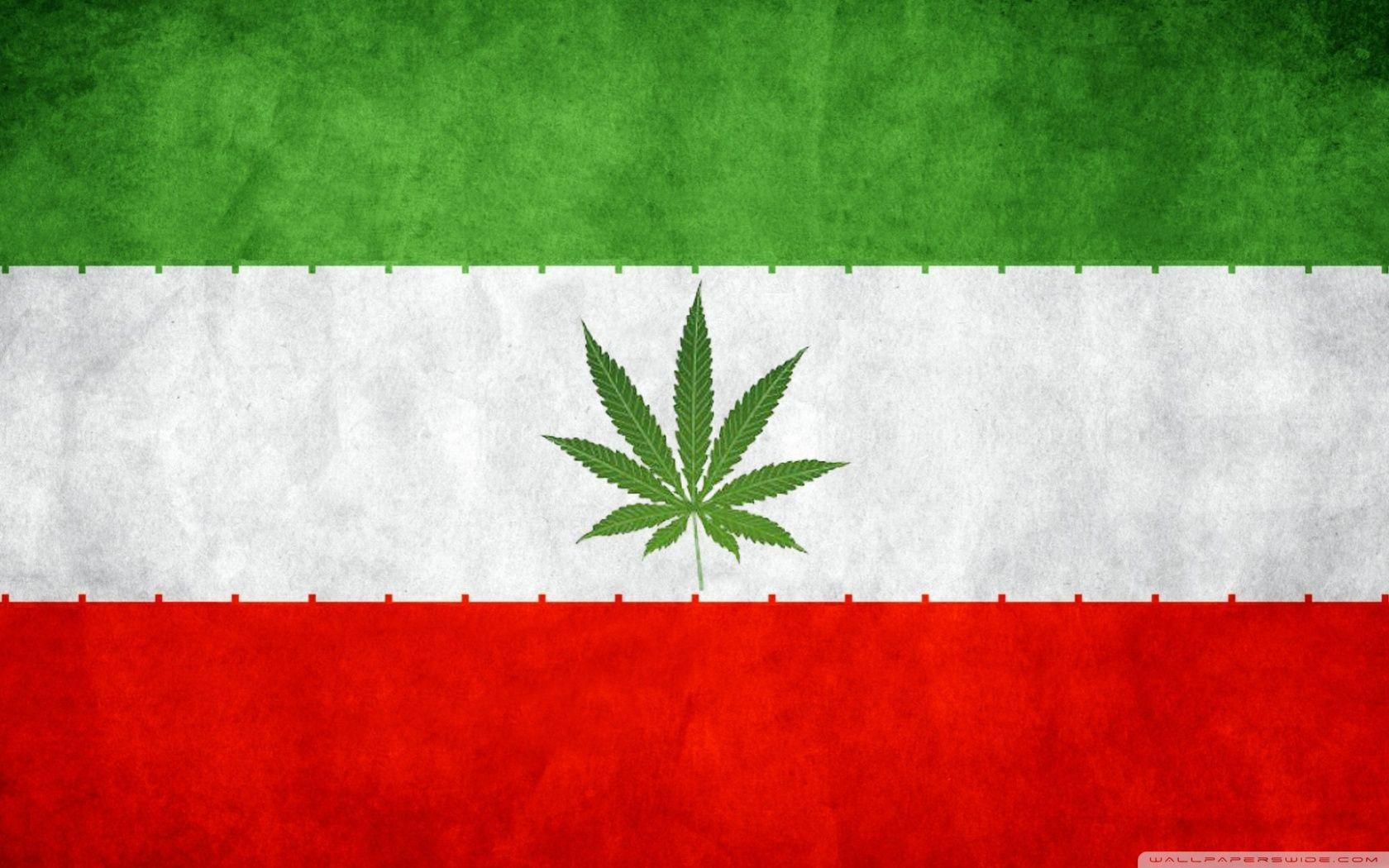 Iran Weeds Flag ❤ 4K HD Desktop Wallpaper for 4K Ultra HD TV • Wide