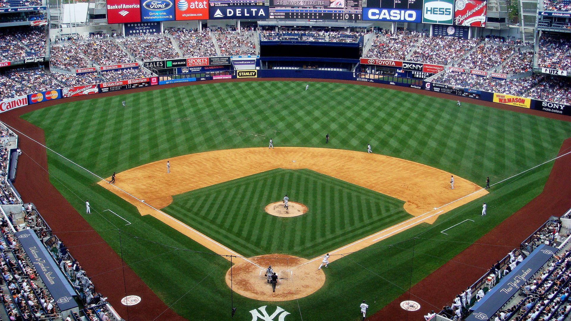 Baseball, Ny Yankees, Stadium, Mlb, New York Yankees
