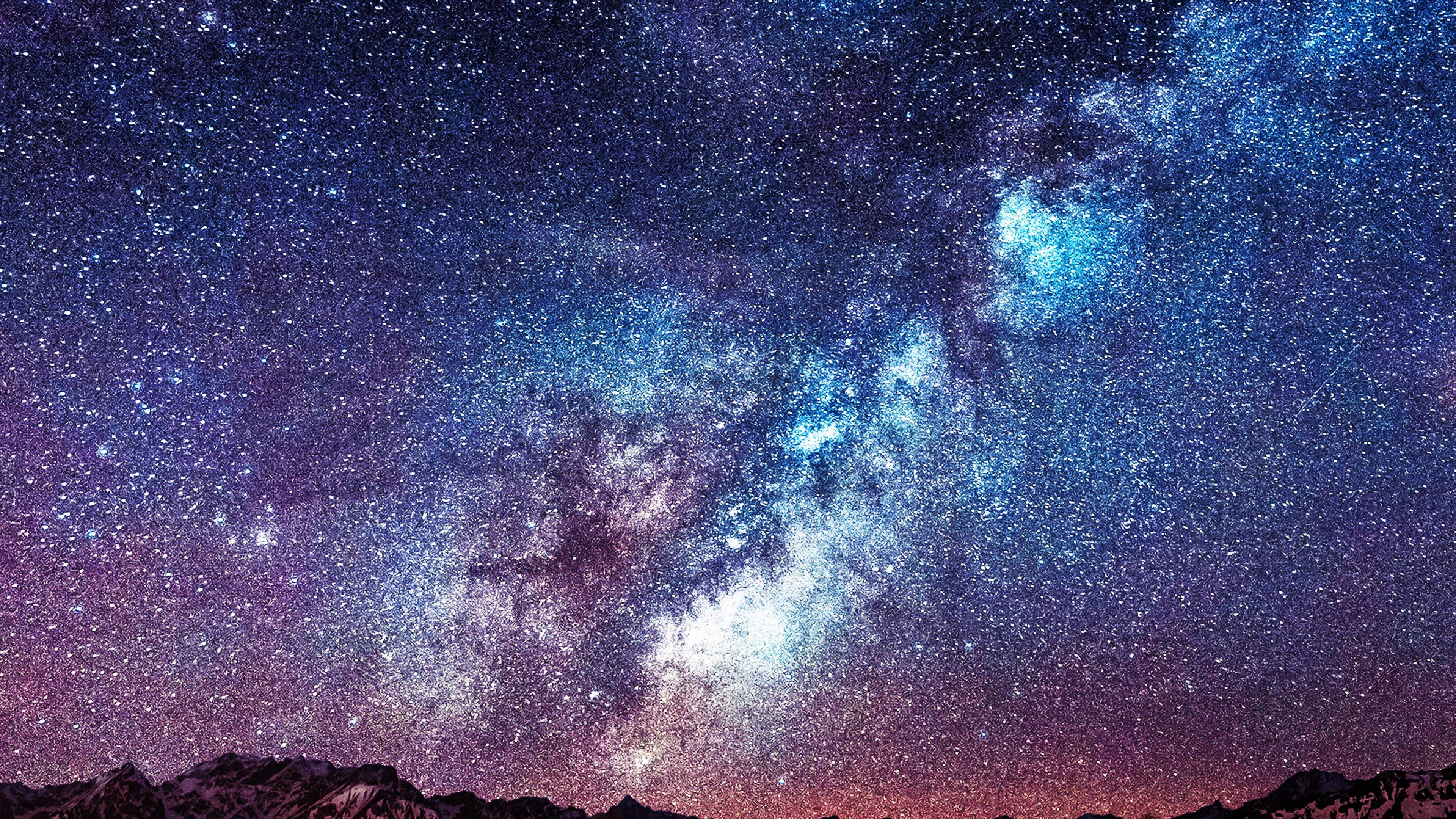 Milky Way In The Night Sky Wallpaper. Wallpaper Studio 10
