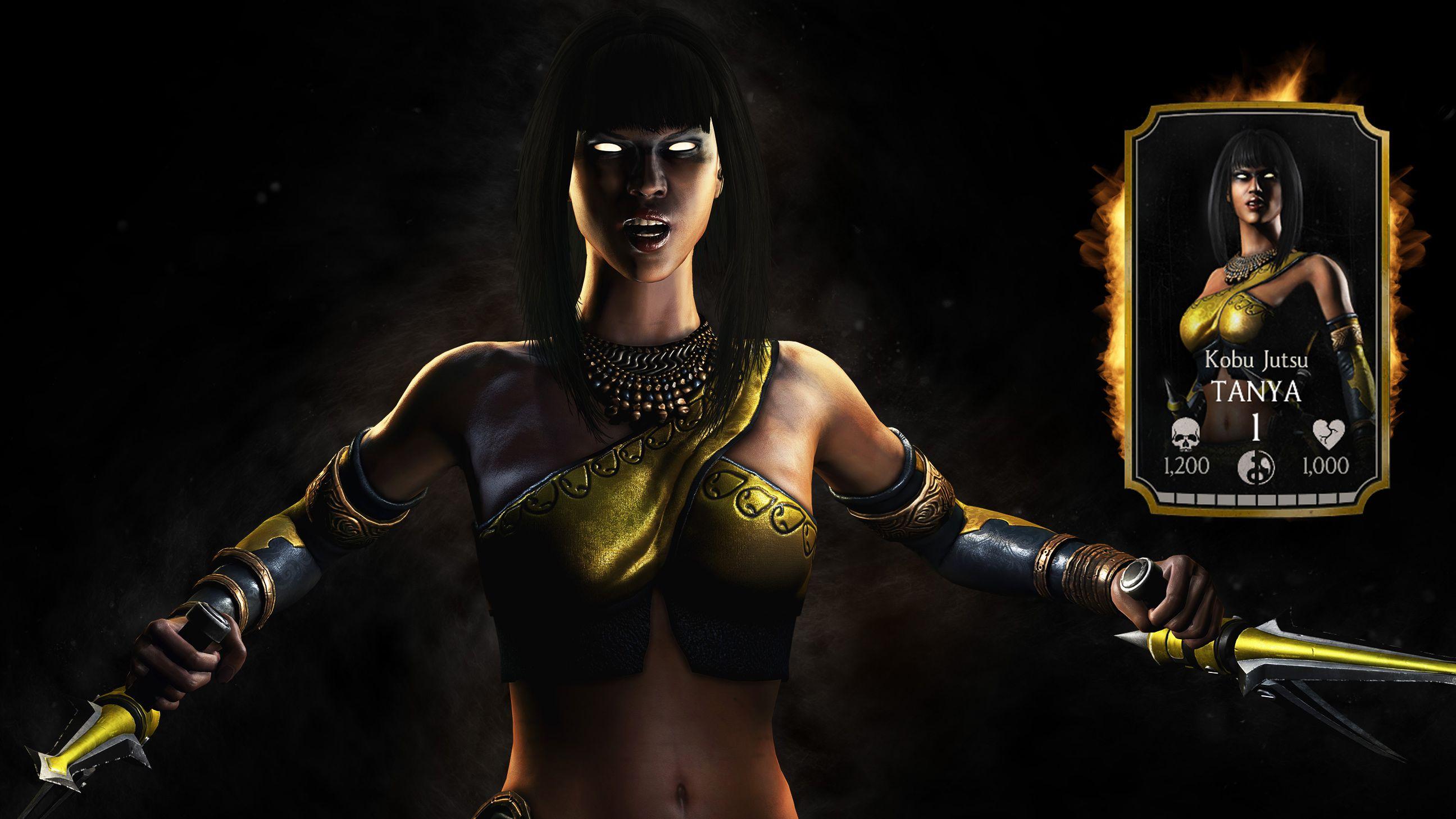 Wallpaper Tanya, Mortal Kombat X, Games