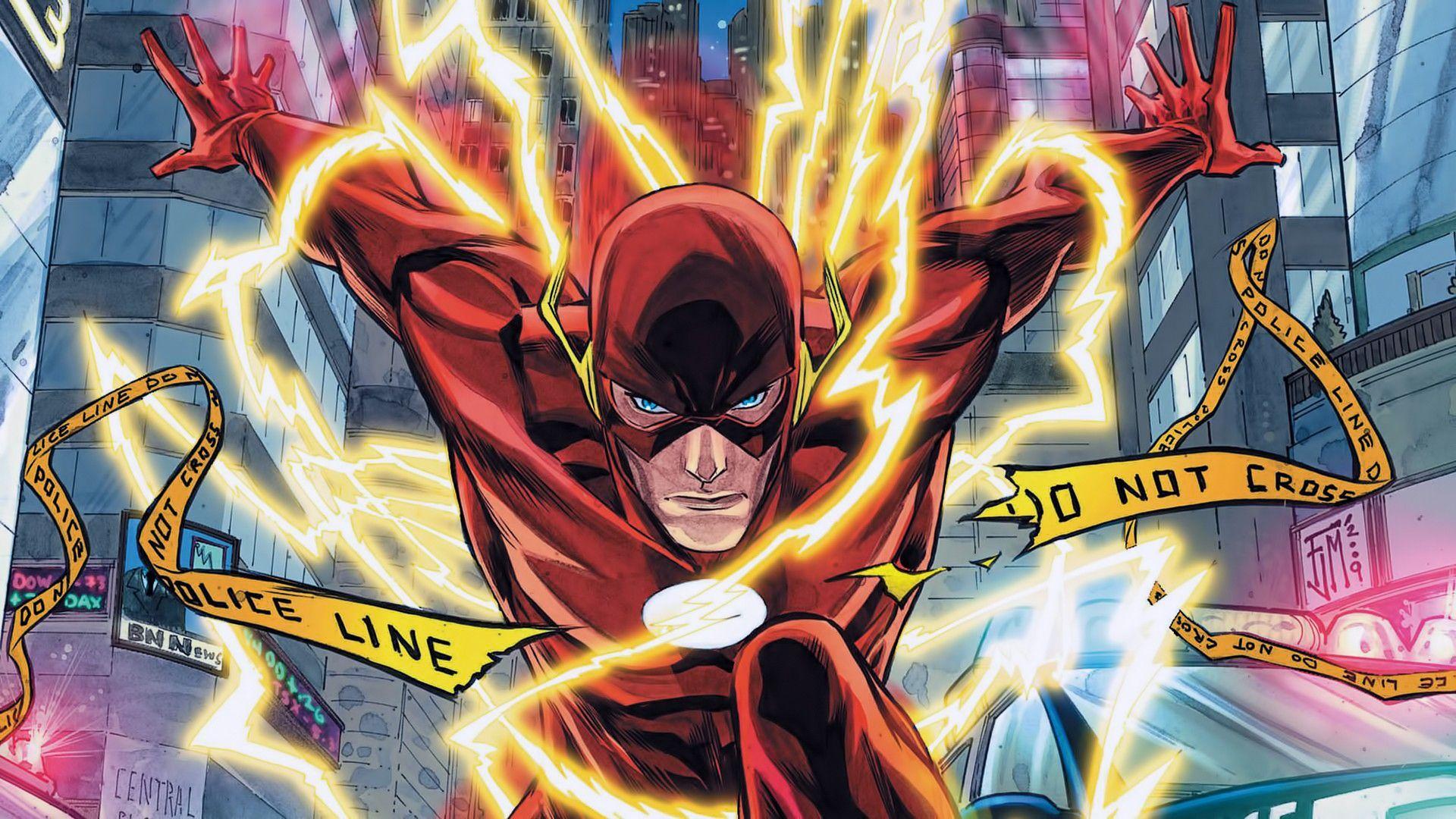 DC Comics, The Flash, Superhero wallpaper
