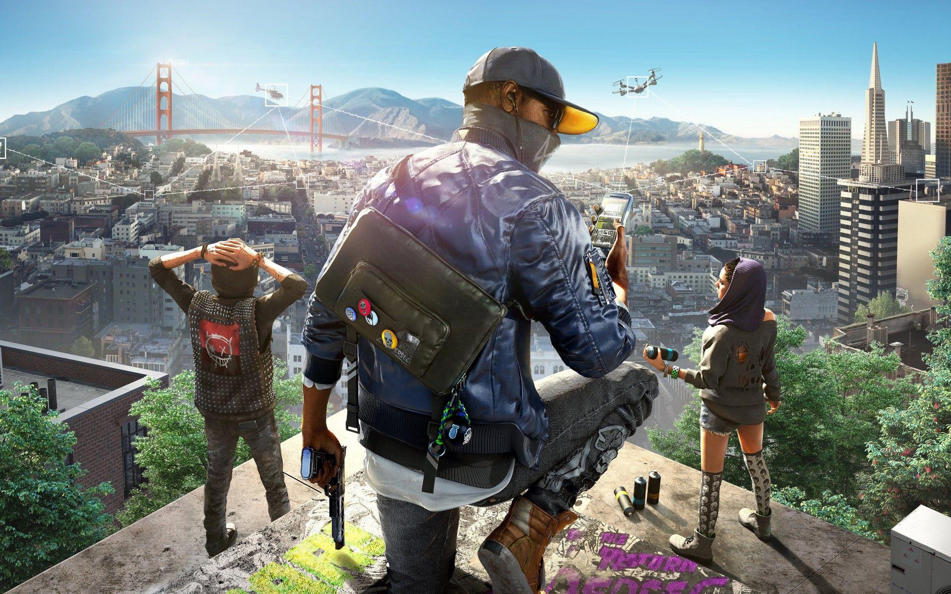Wallpaper Watch Dogs 2, 4K, 8K, Games