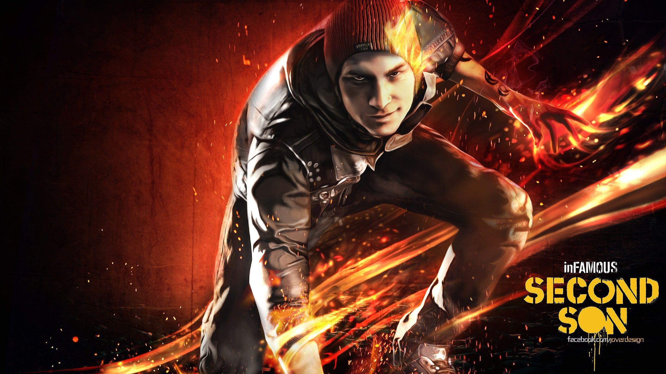 infamous second son hd wallpaper