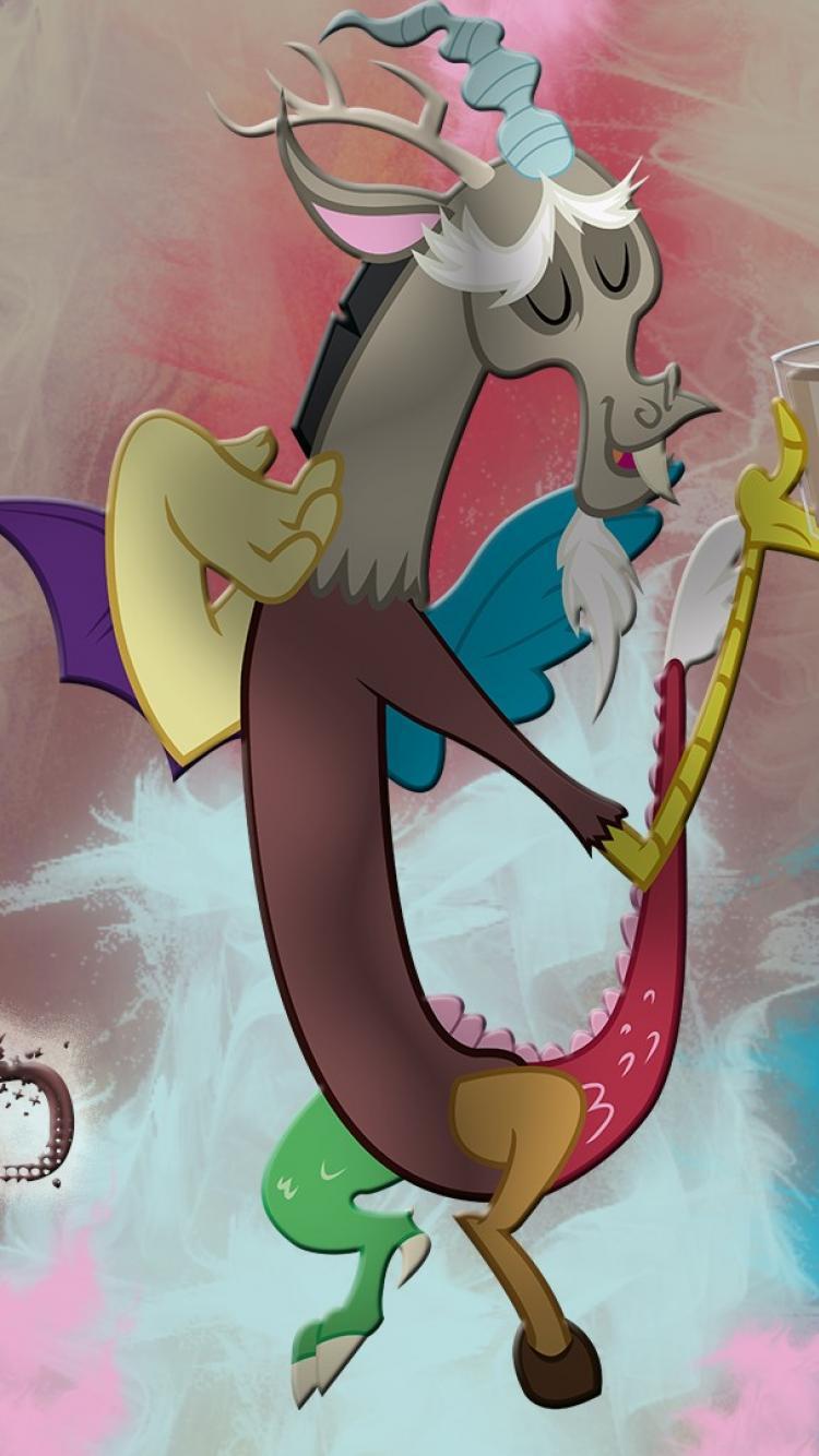 Discord my little pony: friendship is magic wallpaper