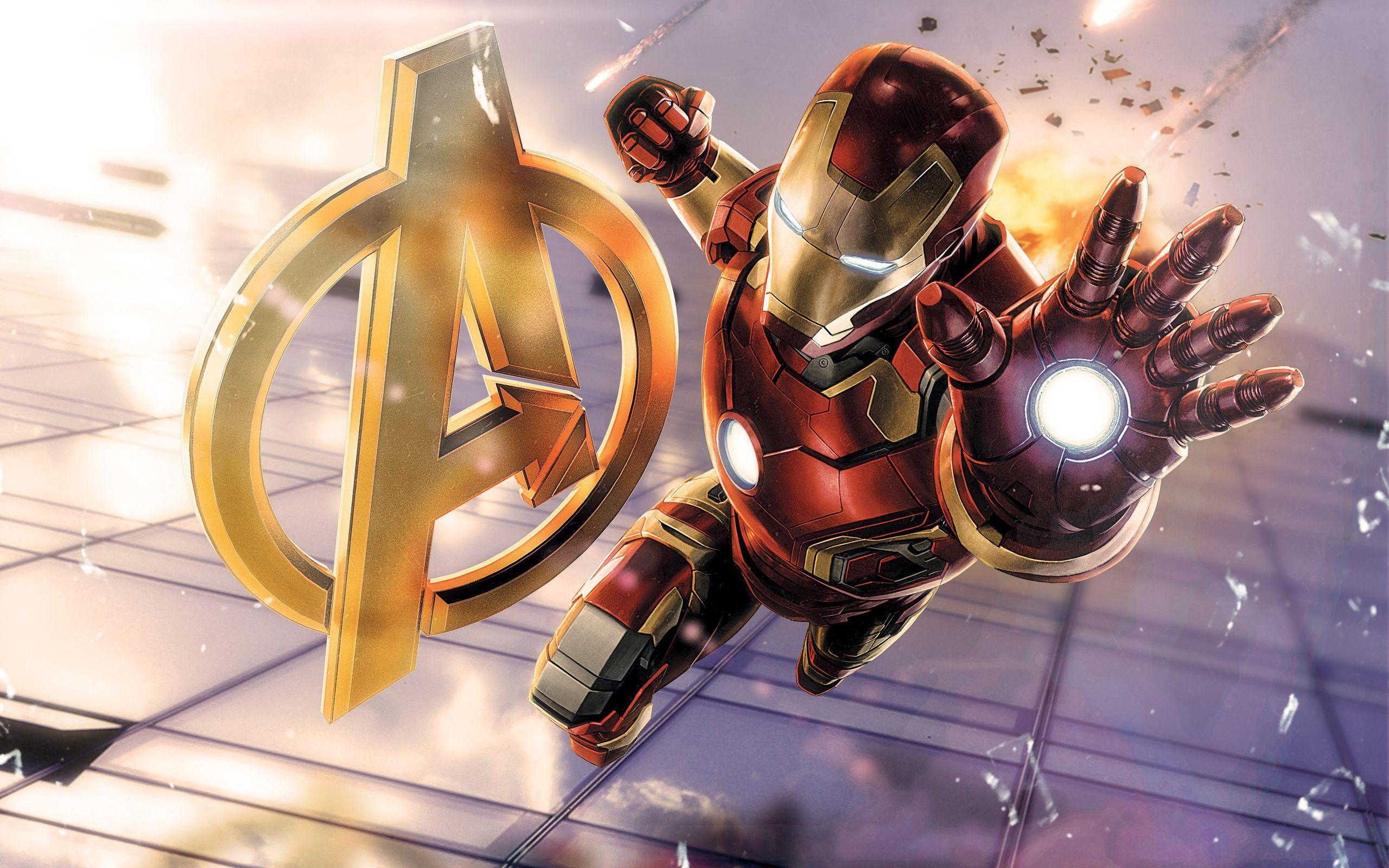 Iron Man is fighting, The Avengers wallpaper. movies and tv series