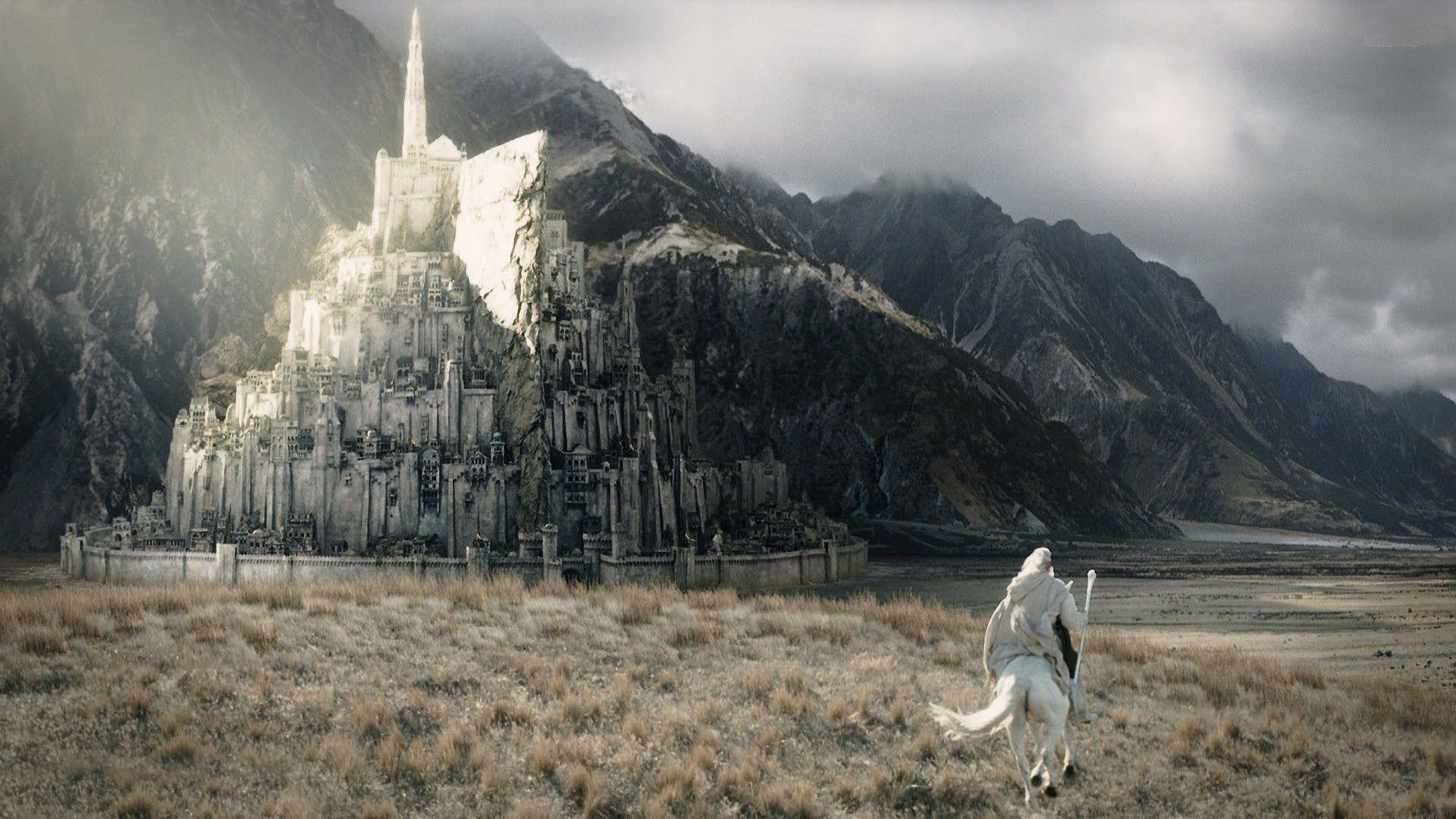 Gandalf Galopping To Minas Tirith Lord Of The Rings HD Movie