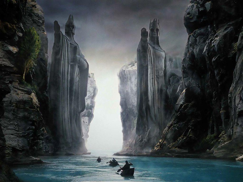 The Lord Of The Rings, Movies, Argonath, The Lord Of The Rings