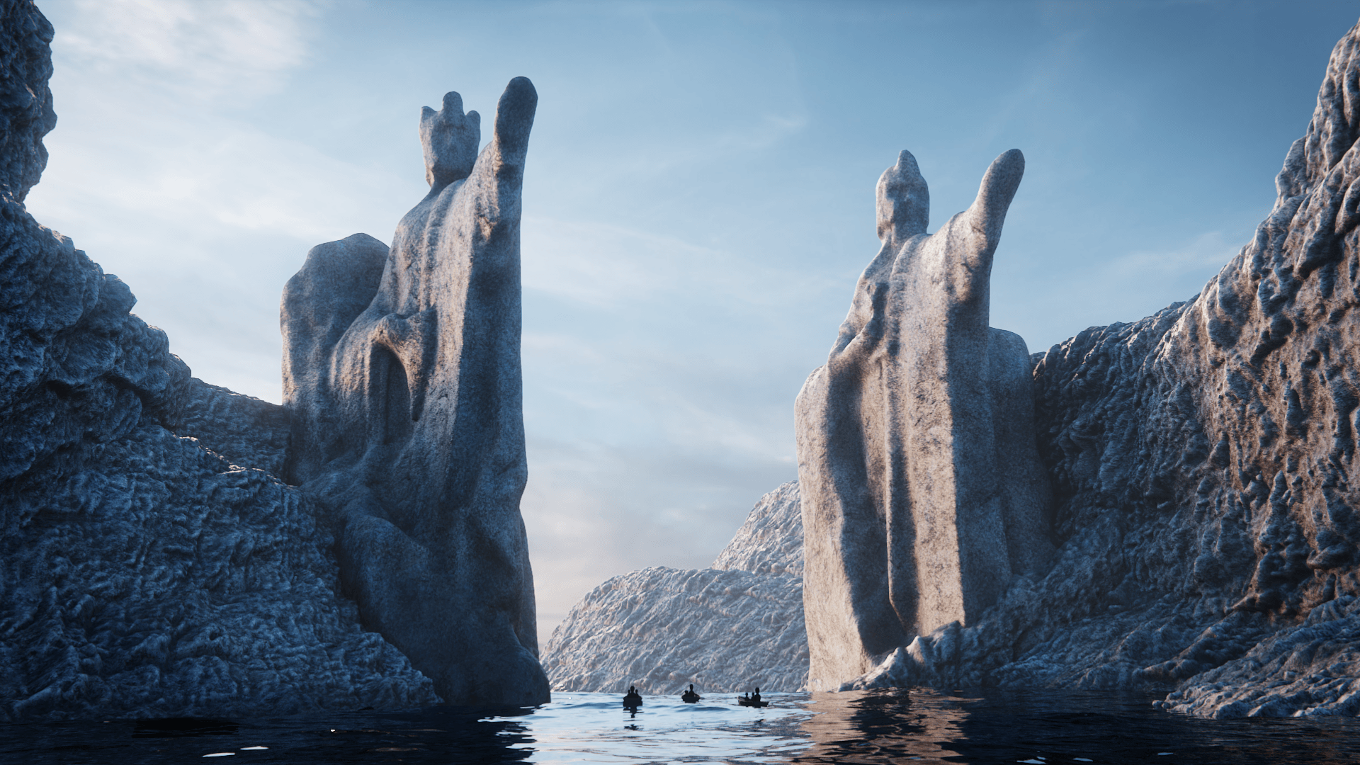 Argonath from The Lord of the Rings