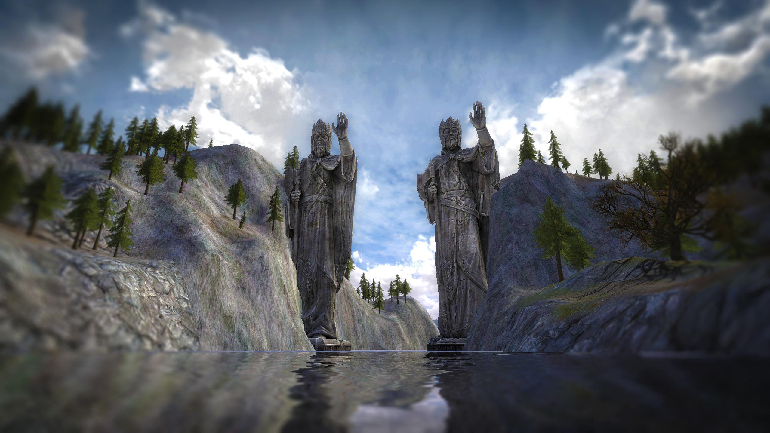 The Argonath Upon the Kings of Old
