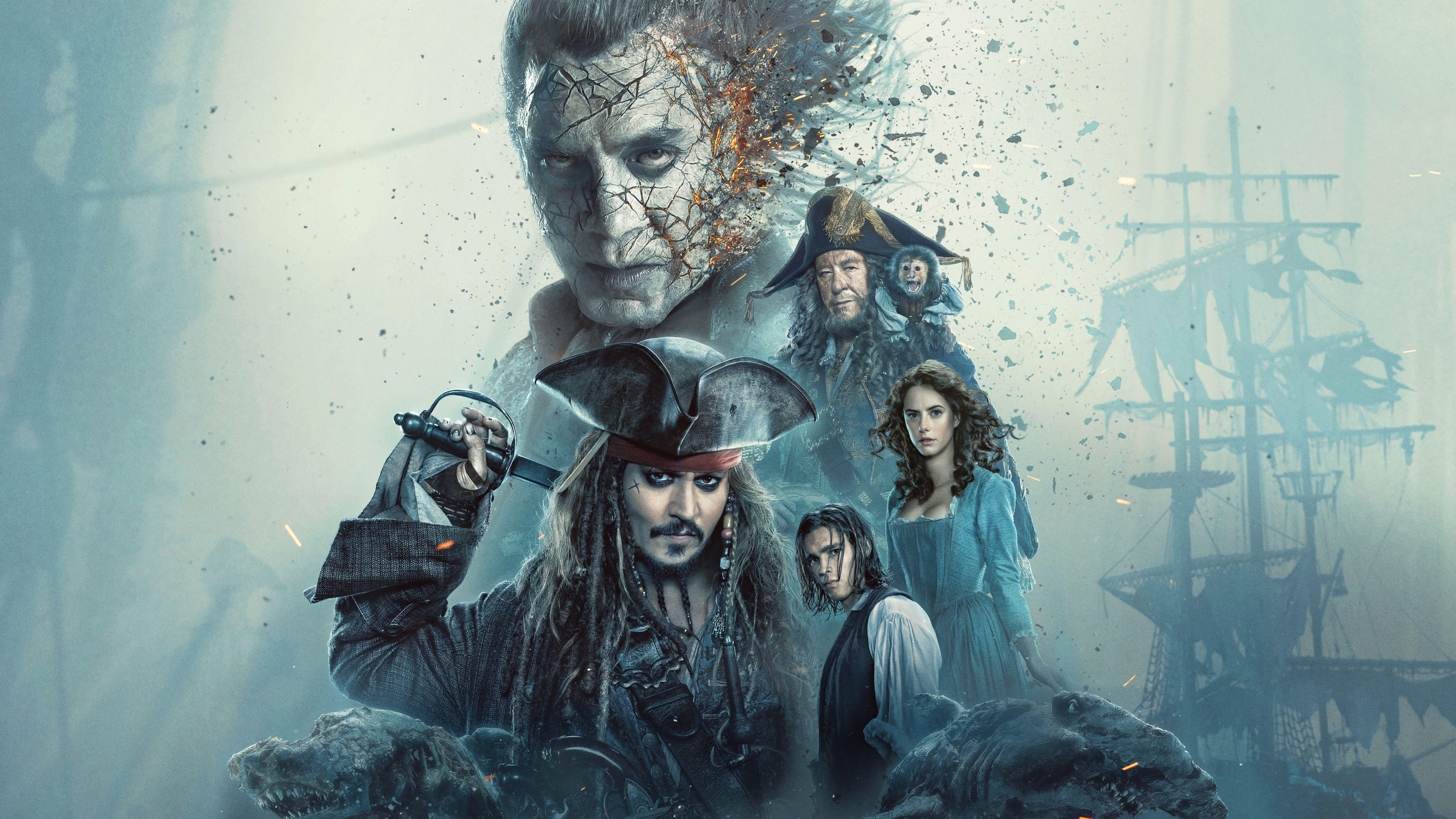Wallpaper Pirates of the Caribbean: Salazar's Revenge, Movies