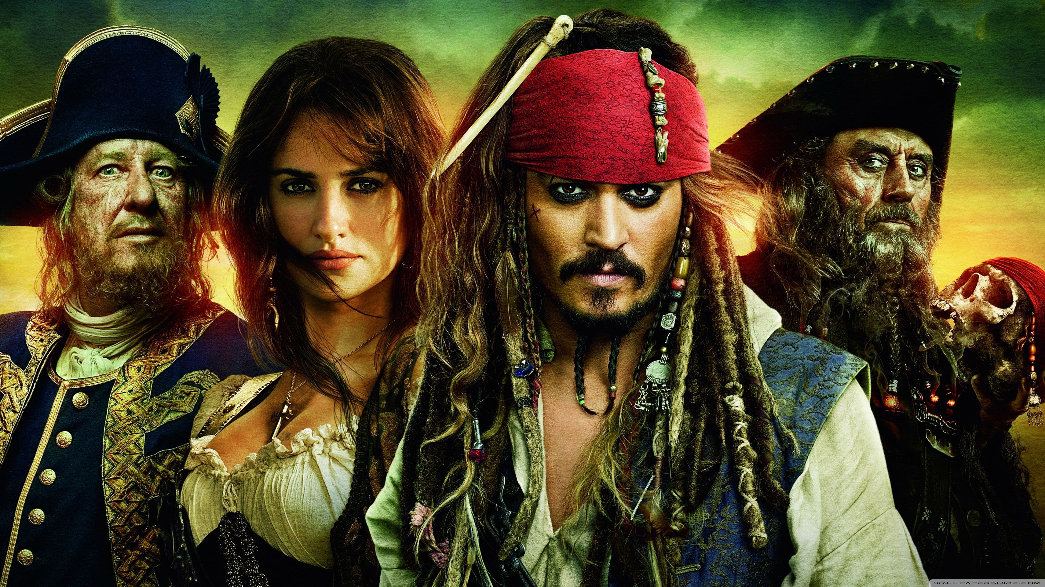 Pirates Of The Caribbean On Stranger Tides ❤ 4K HD Desktop