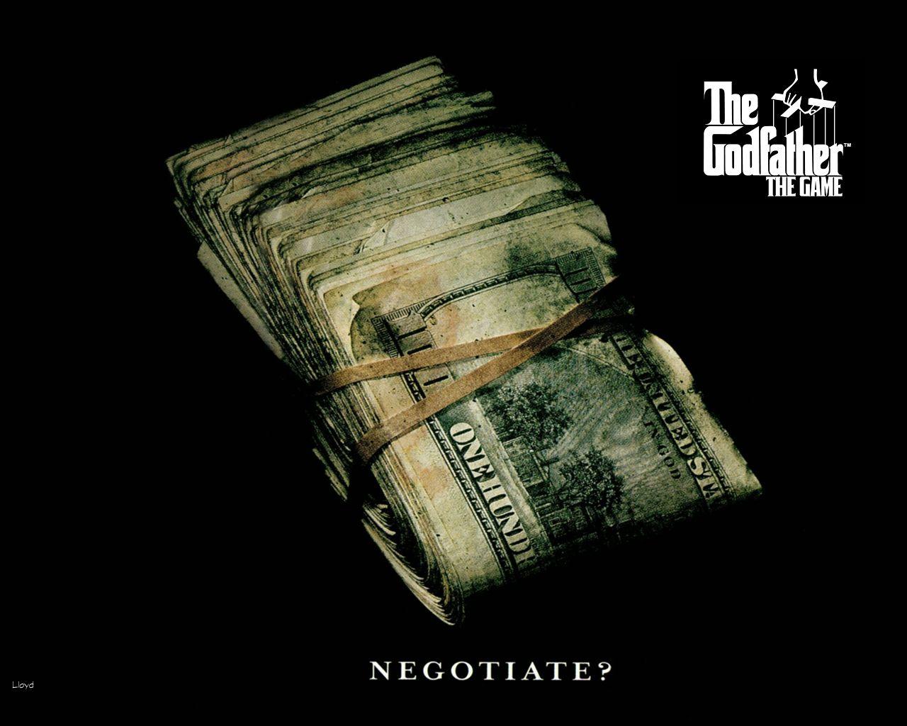 The Godfather Black Money Cash Currency HD wallpaper. games