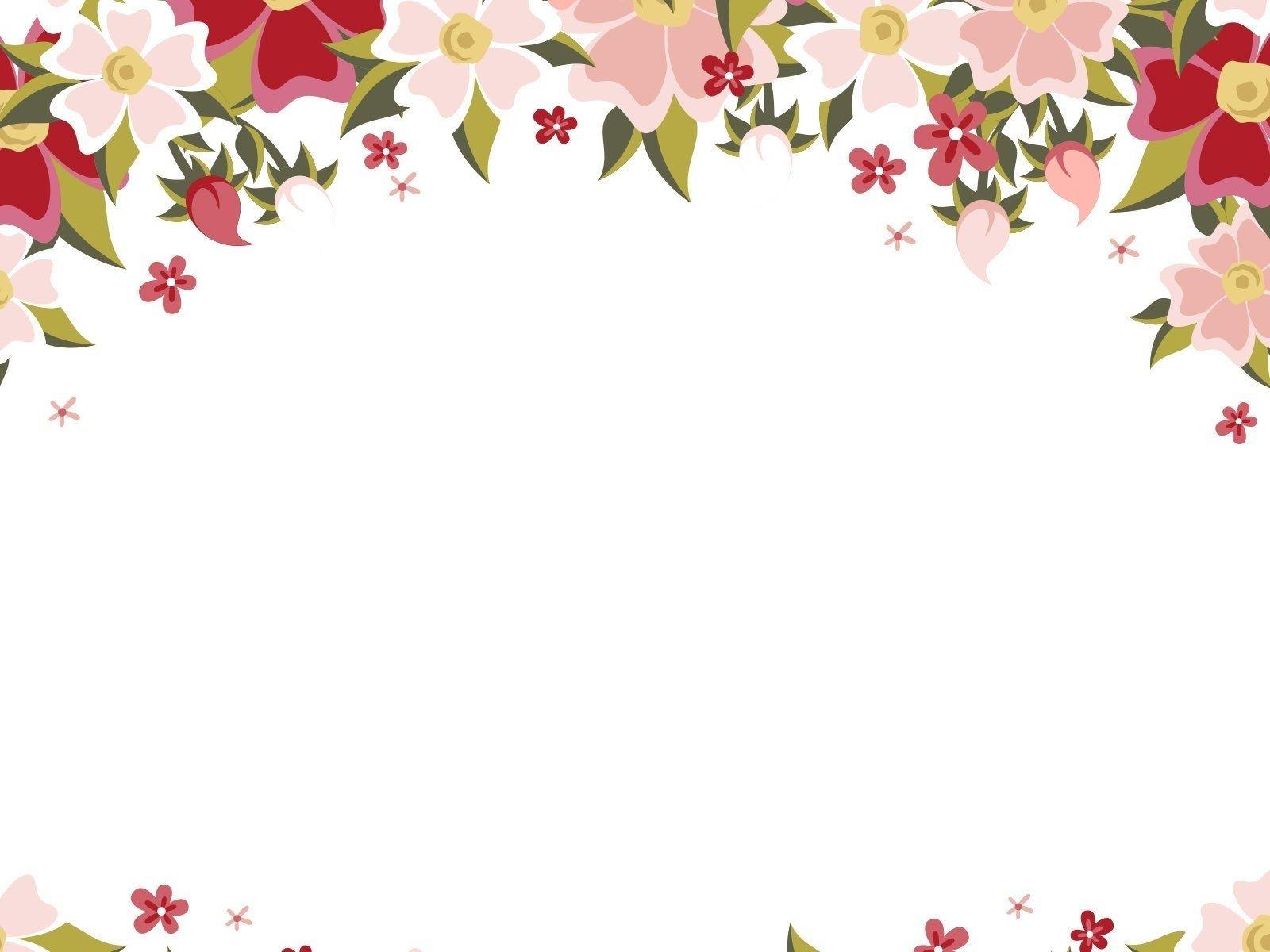 Floral Background For Powerpoint