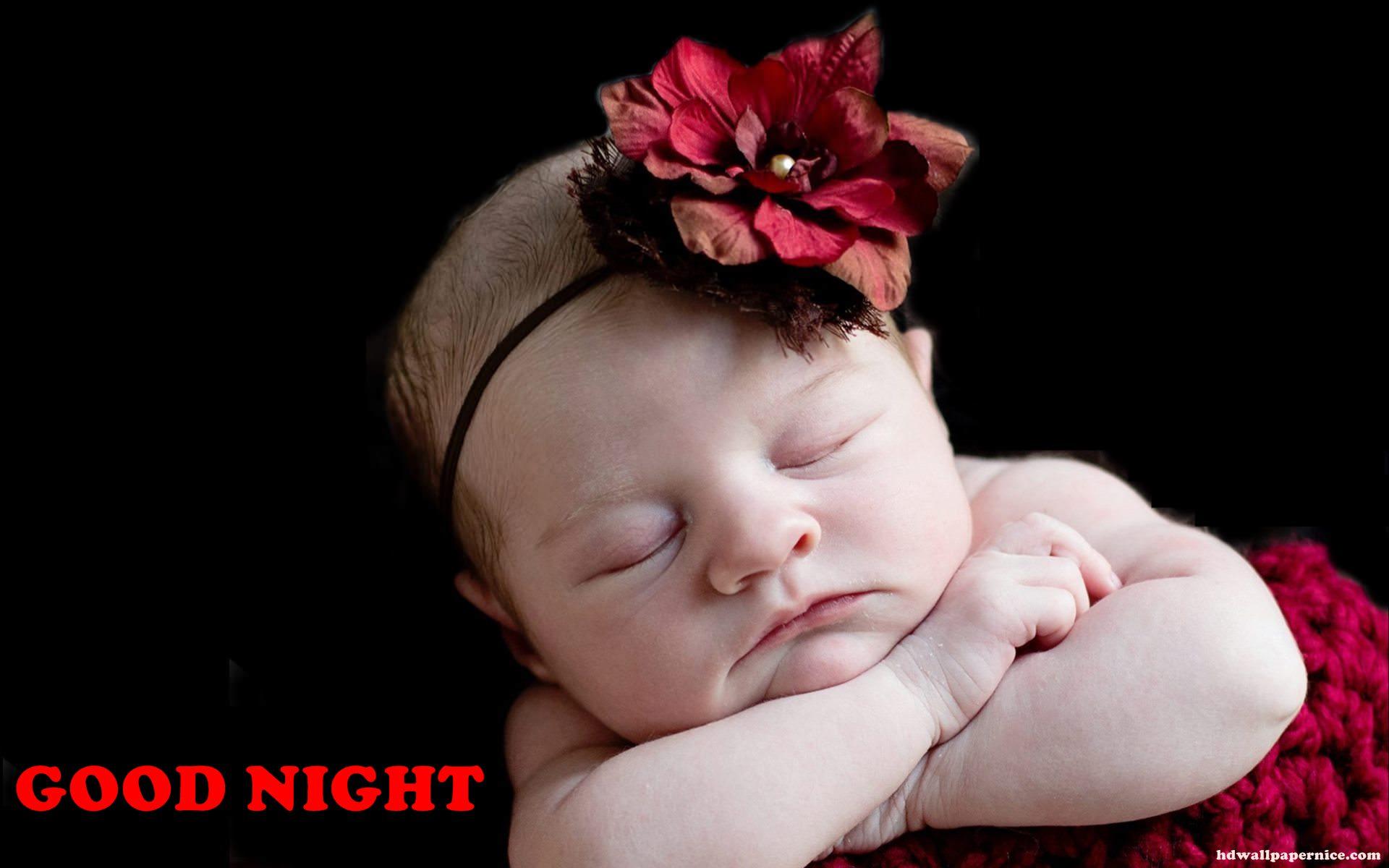 good night with cute baby HD wallpaper (18) Sayings