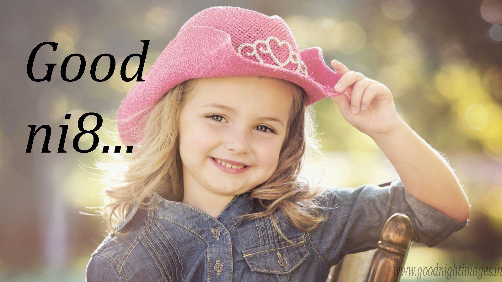 Girl Good Night Wallpaper