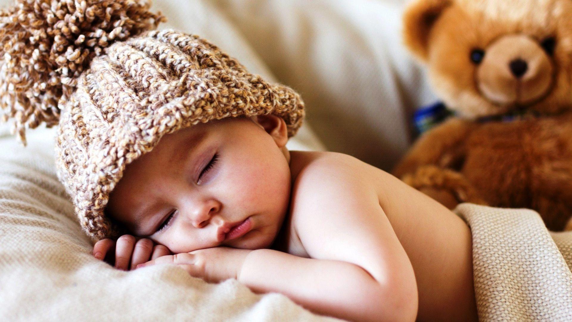 Little baby sleeping good night wallpaper HD wallpaperNew HD