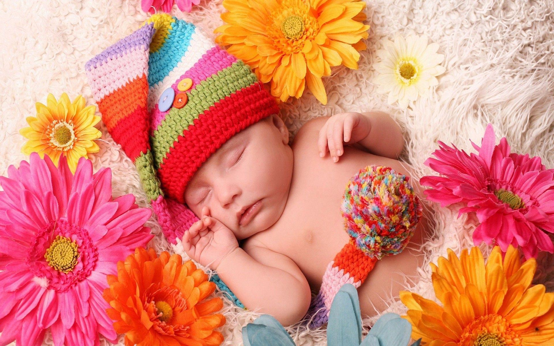 Good Night Little baby HD Wallpaper