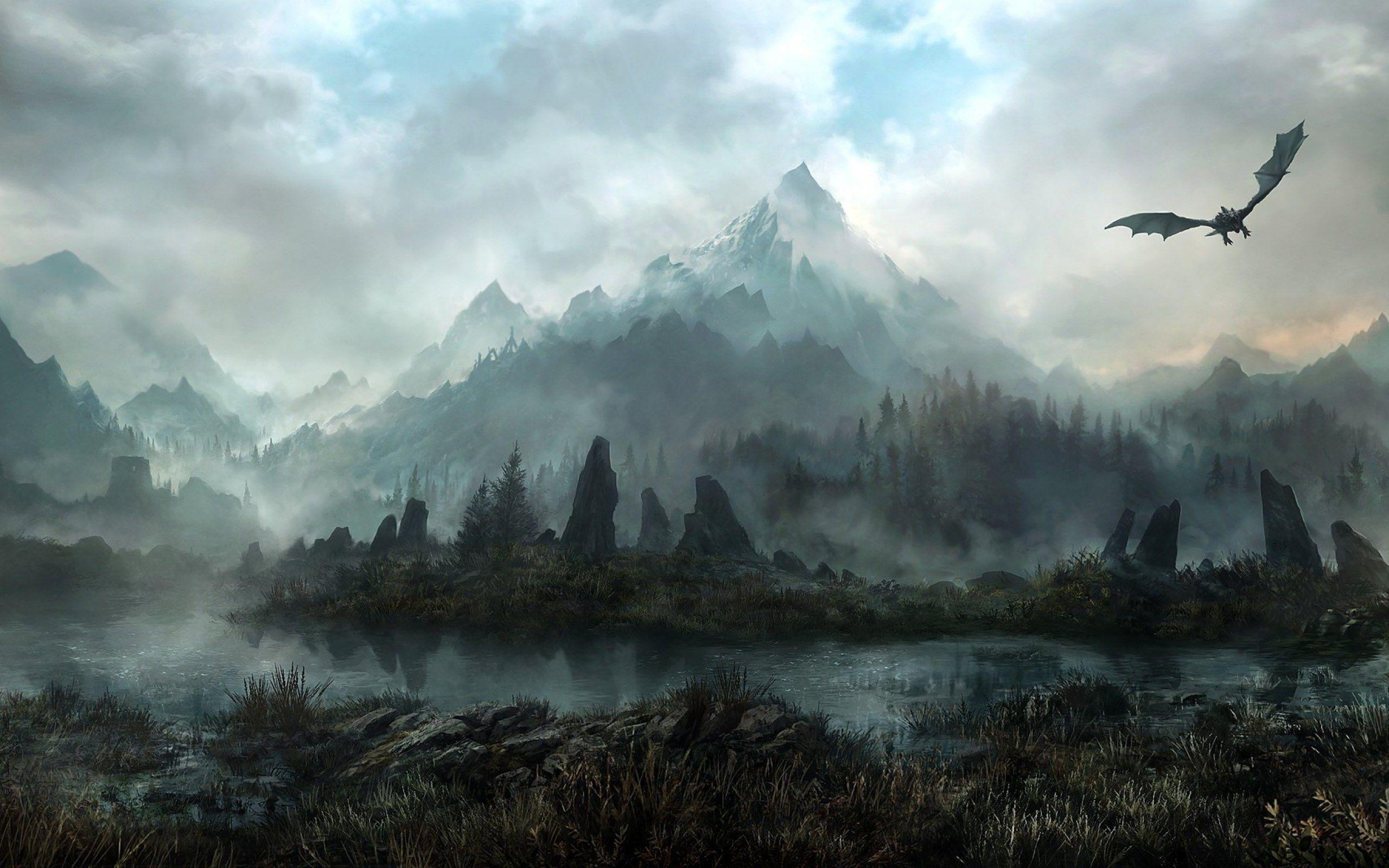 the elder scrolls v skyrim HD Background 2560x1600
