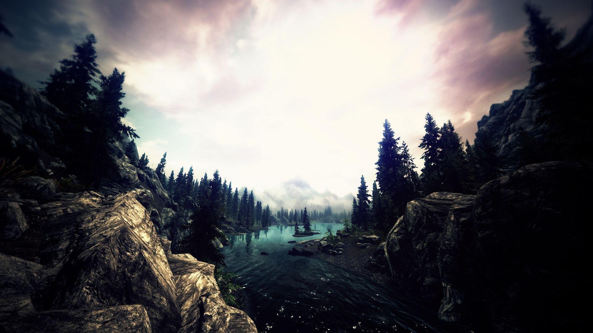 Awesome Skyrim Background Group