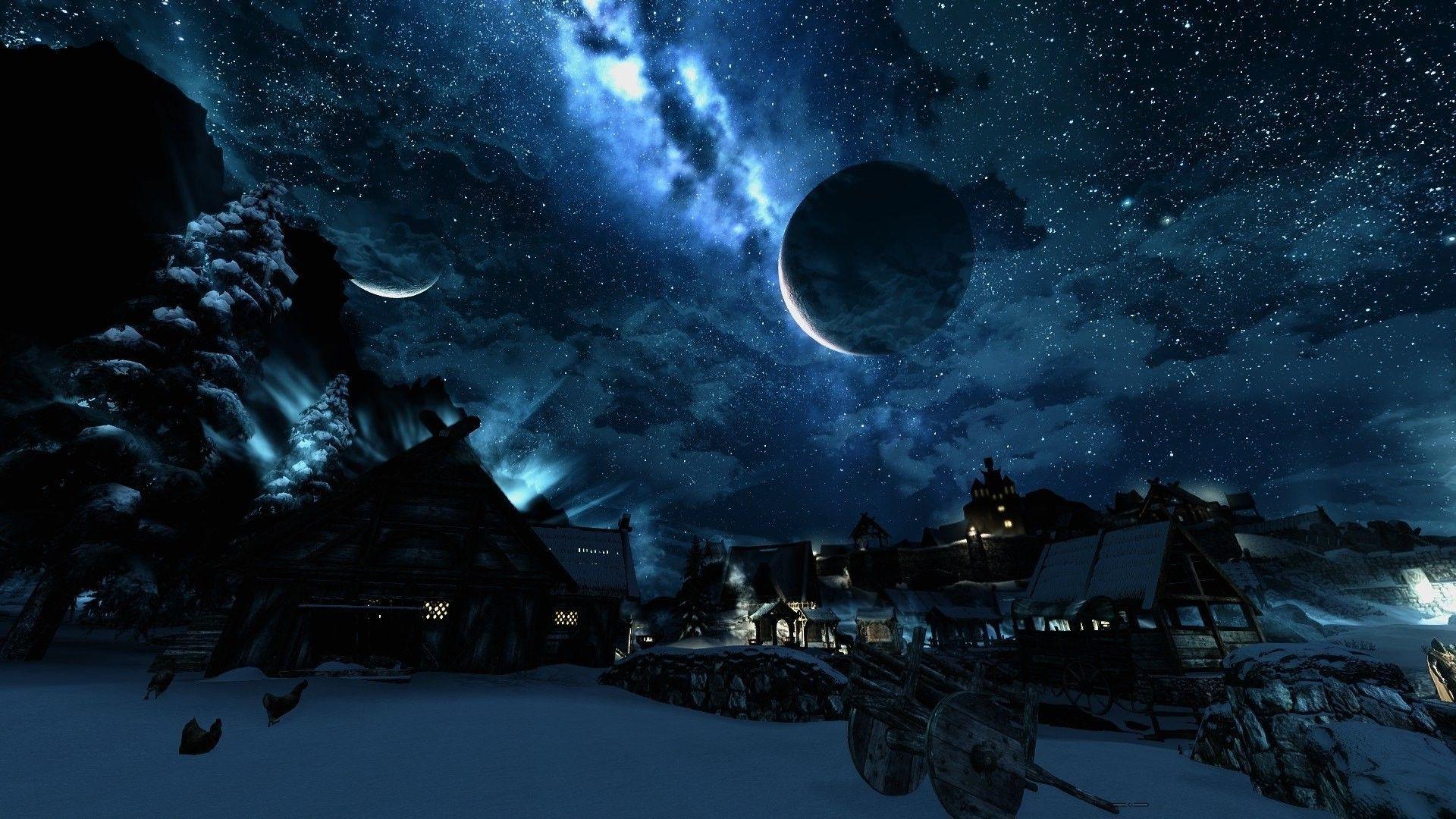 Skyrim HD Background